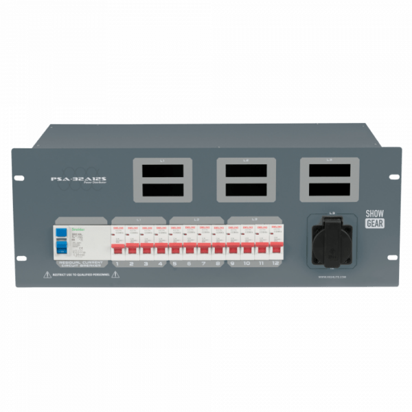 Showgear PSA-32A12S [32A IN] [12x 230v Shucko Out]