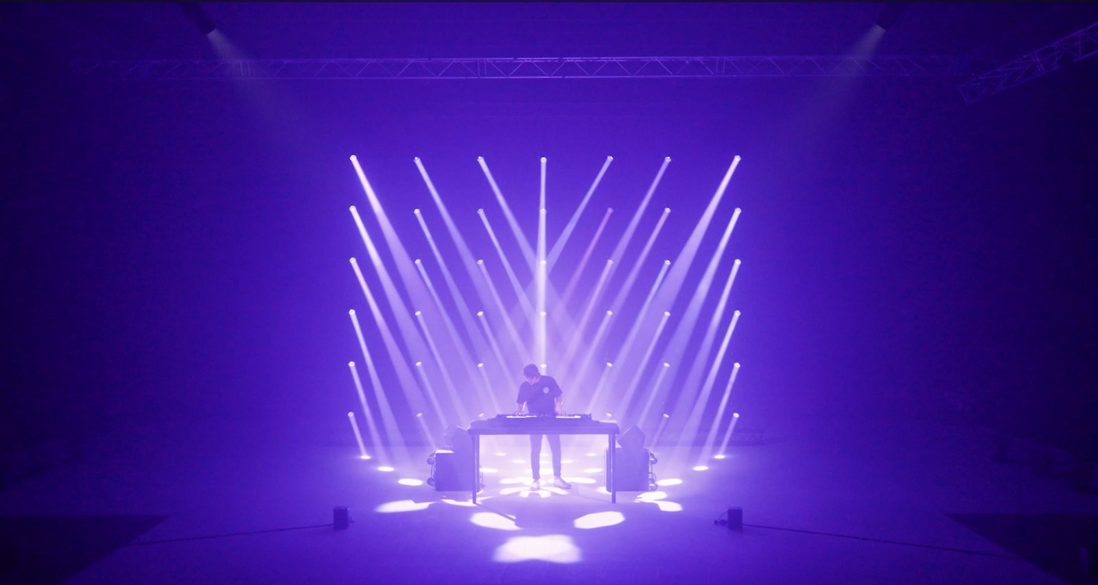 DJ with lights from RentAV